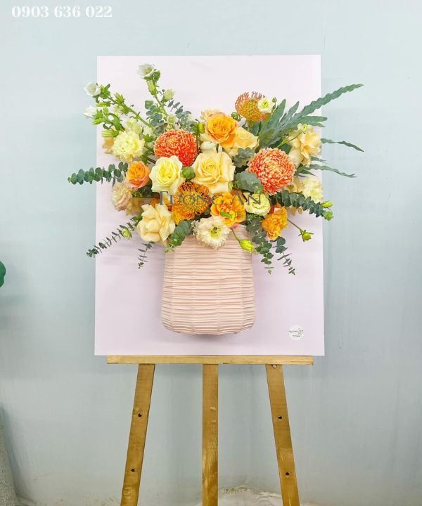  Kệ Hoa Sắc Màu Bình Yên - MM37 