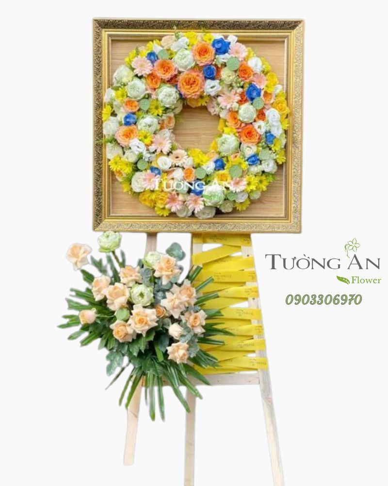  Kệ Hoa Tranh Chúc Mừng  Hiện Đại - B477 