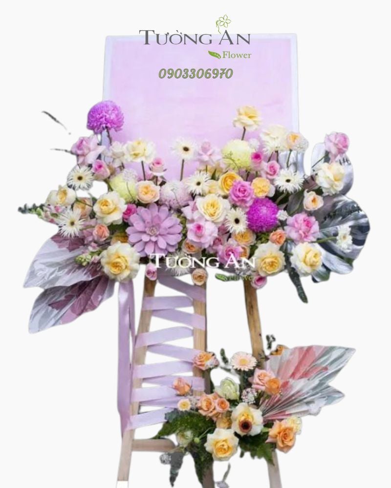  Kệ Tranh Hoa Chúc Mừng Duyên Dáng - B510 