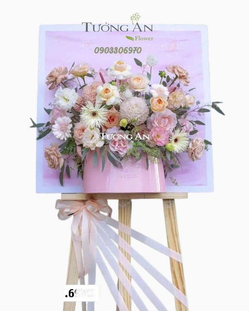  Kệ Tranh Hoa Chúc Mừng Nghệ Sĩ - B536 