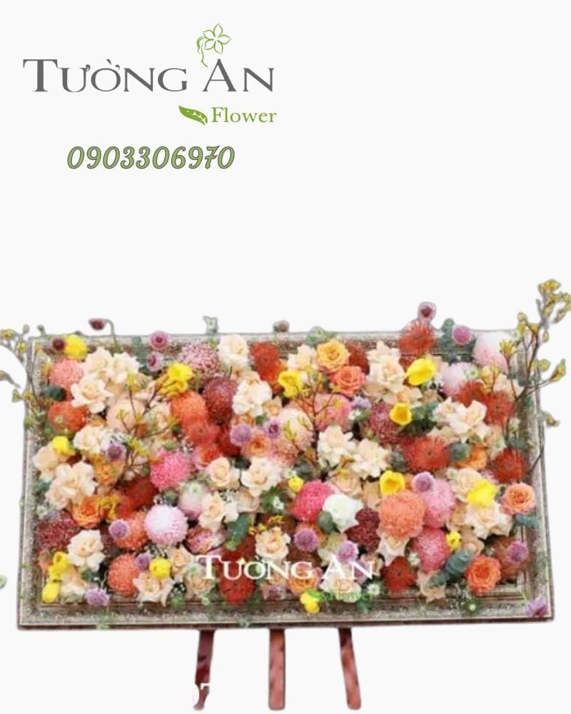  Kệ Tranh Hoa Thiết Kế - B454 