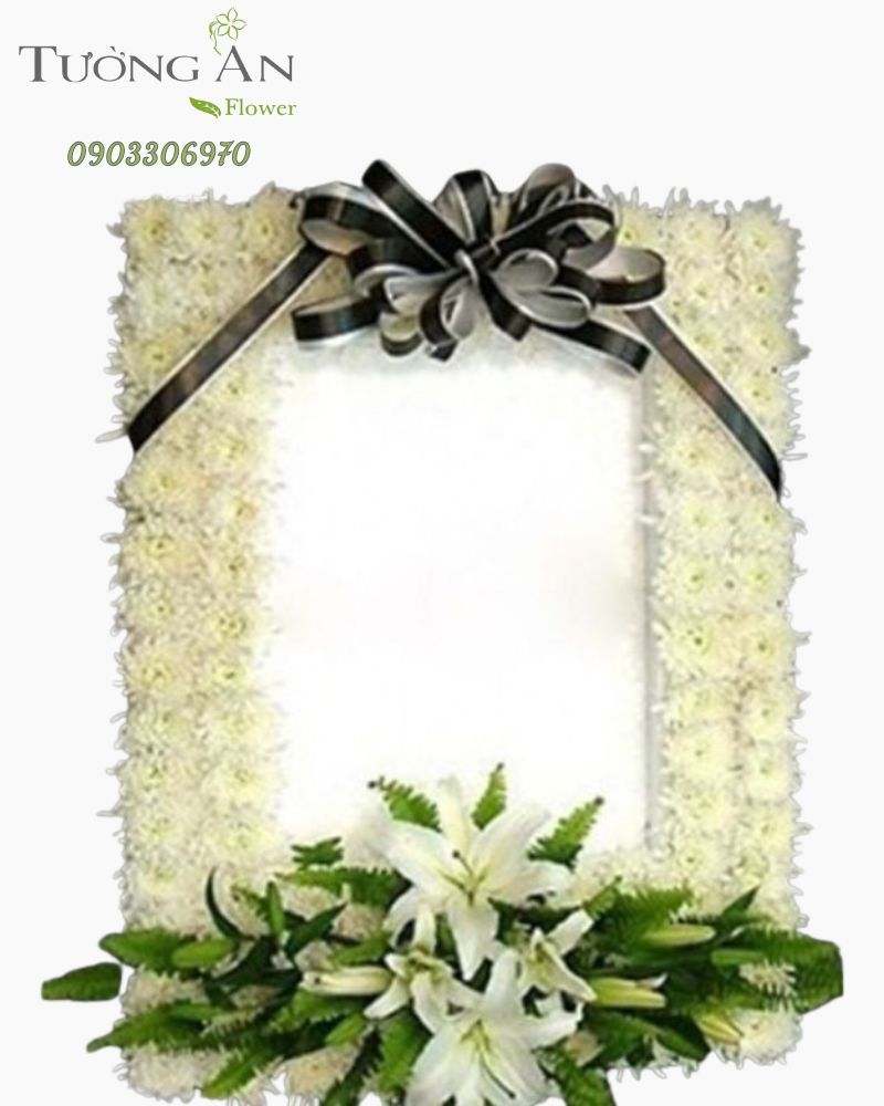  Khung Hình Hoa Tang Lễ - S336 