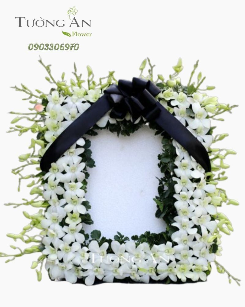  Khung Hình Hoa Tang Lễ - S337 