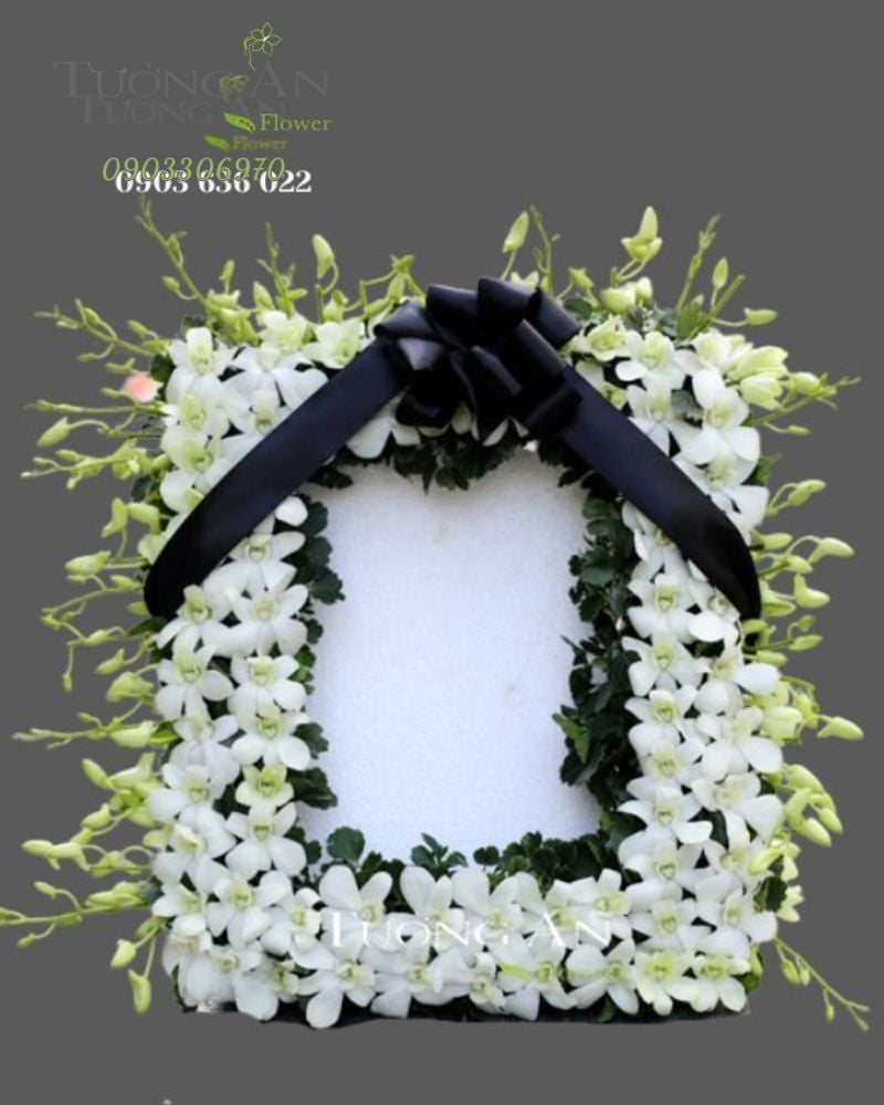  Khung Hình Hoa Tang Lễ - S337 