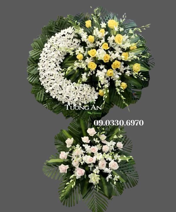  Vòng Hoa Tang Lễ - B233 