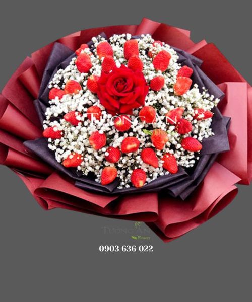 Bó Hoa Trái Cây Mãi Mãi 1 Tình Yêu