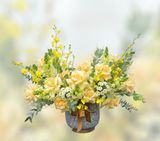  Bình Hoa Sắc Vàng Khai Lộc - MM111 