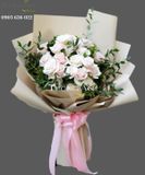  Bó Hoa Môi Hồng - S388 