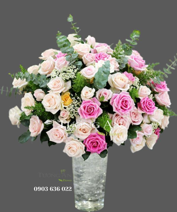  Bình Hoa Rose Rapture - S598 