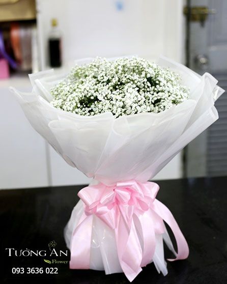 Bó Hoa Baby Trắng