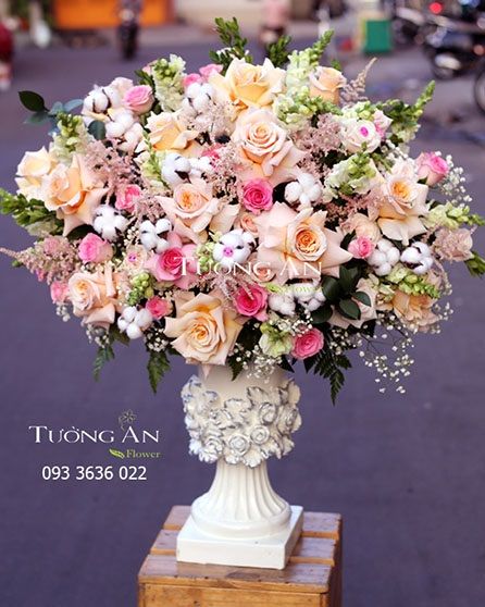  Bình Hoa Nắng Hồng - S739 