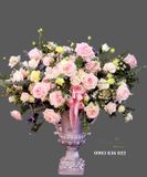  Bình Hoa Sắc Hồng Xinh - S579 