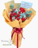  Bó Hoa Hồng Đỏ Rạng Ngời - HBD78 