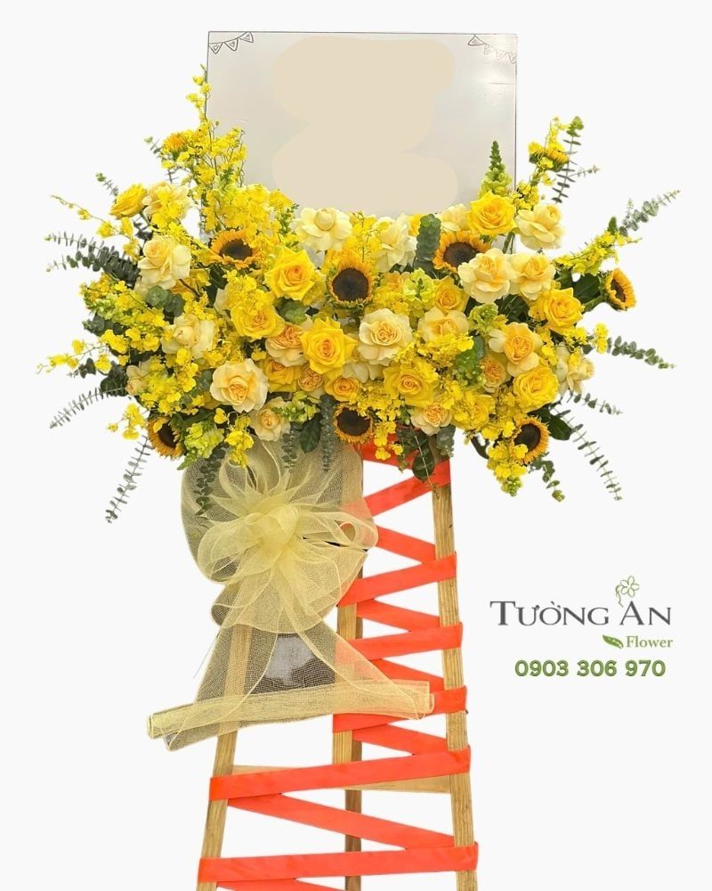  Kệ Tranh Hoa Chúc Mừng Hướng Dương Khải Hoàn - KTH04 