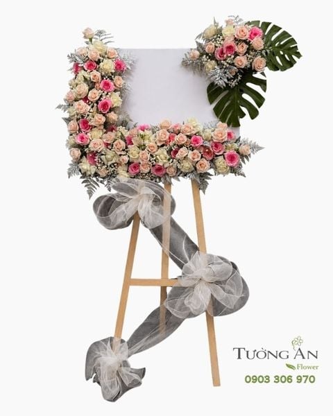 Kệ Tranh Hoa Chúc Mừng Vũ Khúc Mộng Mơ - KTH01