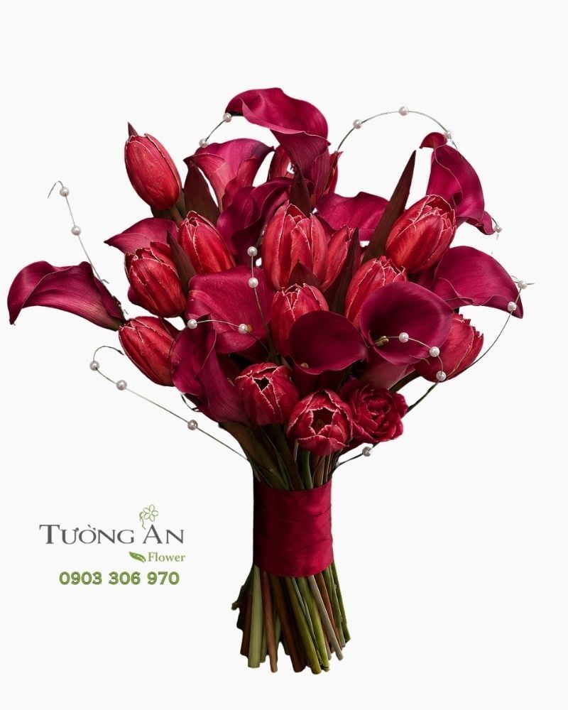  Bó Hoa Cưới Trọn Một Tấm Lòng - BHC40 