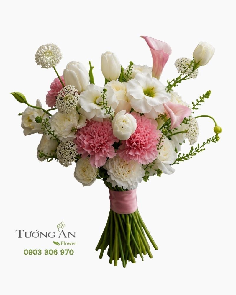  Bó Hoa Cưới Nhẹ Nhàng - BHC03 