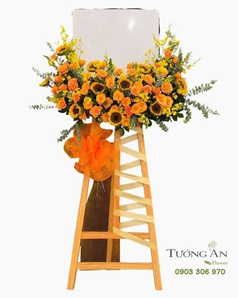 Kệ Tranh Hoa Chúc Mừng Dương Ca Thịnh Vượng - KTH02