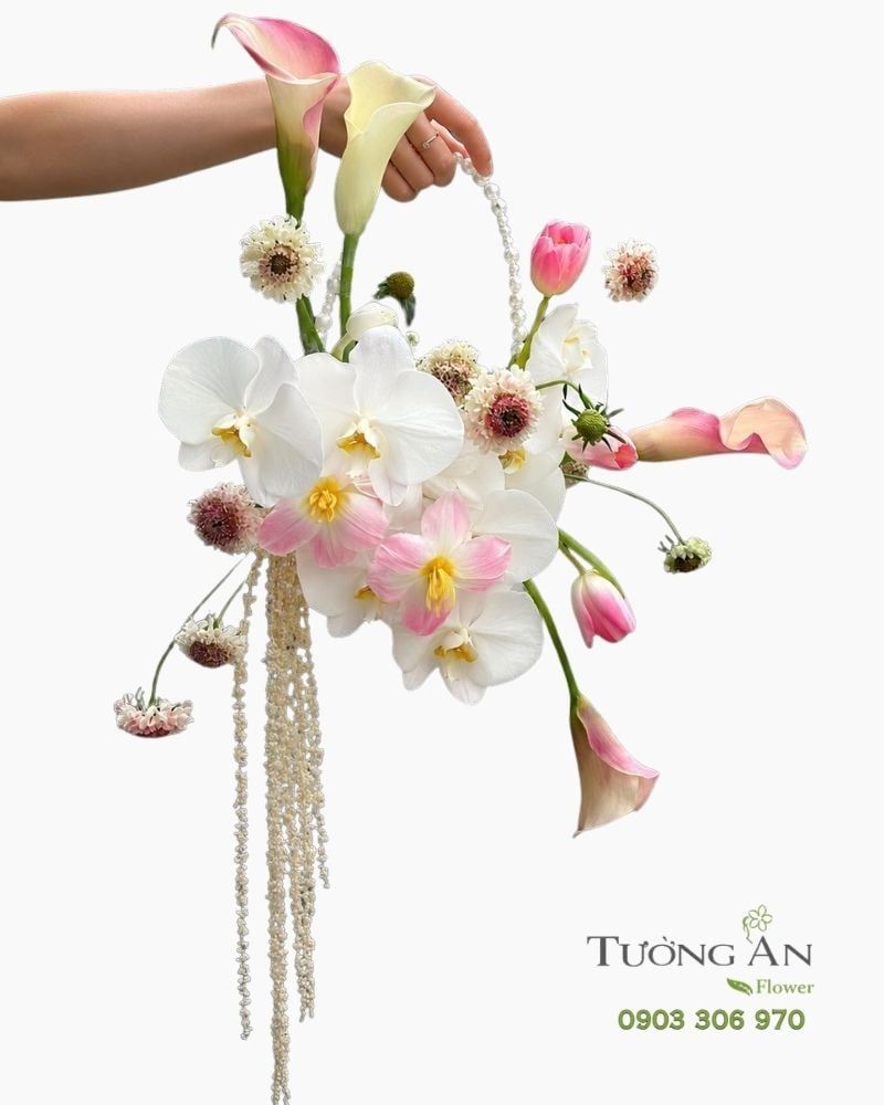  Bó Hoa Cưới Tinh Khôi Ngày Hạnh Phúc - BHC02 