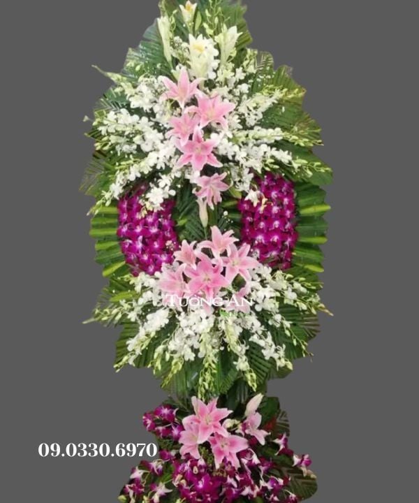 Vòng Hoa Thành Kính Phân Ưu - B211 