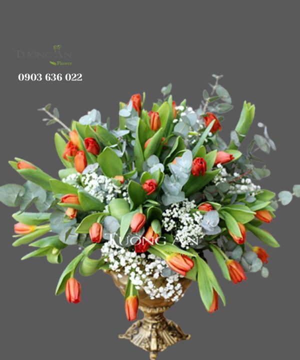  Bình Hoa Tulip - S597 