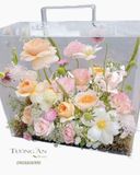  Hoa Hộp Vali Mộng Mơ Đủ Đầy - HH09 