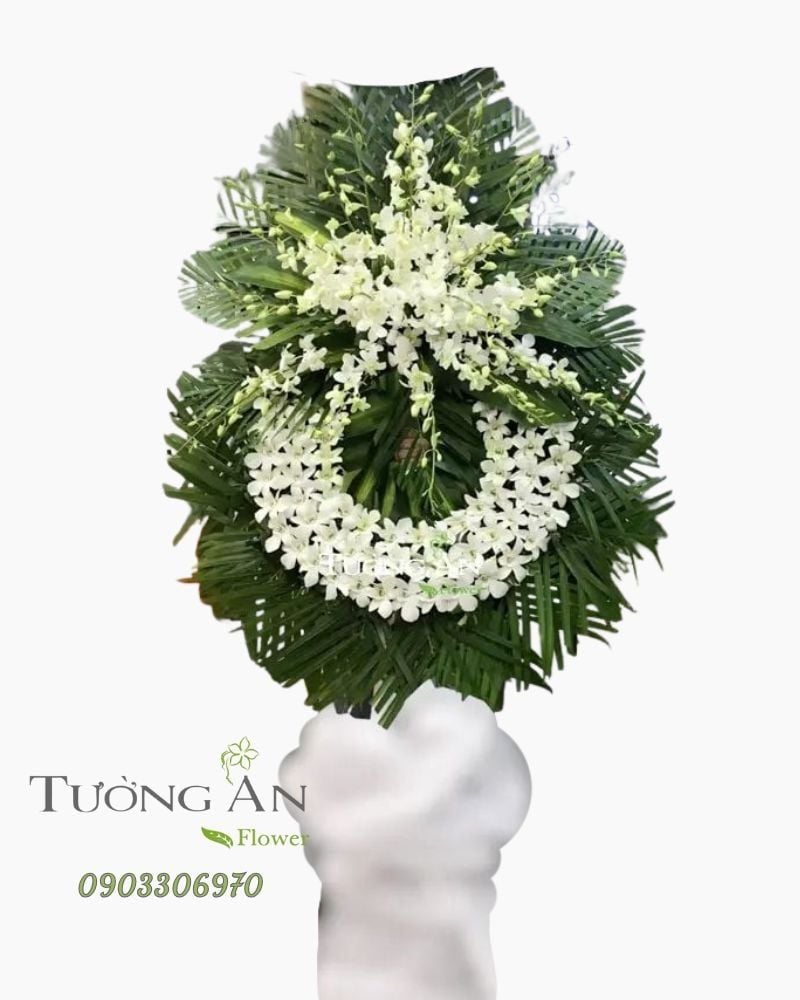  Vòng Hoa Chân Thành Chia Buồn - B271 