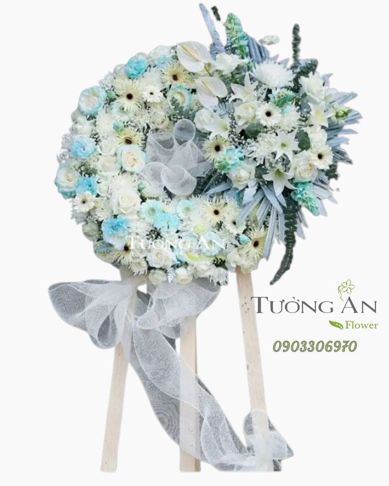  Vòng Hoa Chia Buồn - B353 