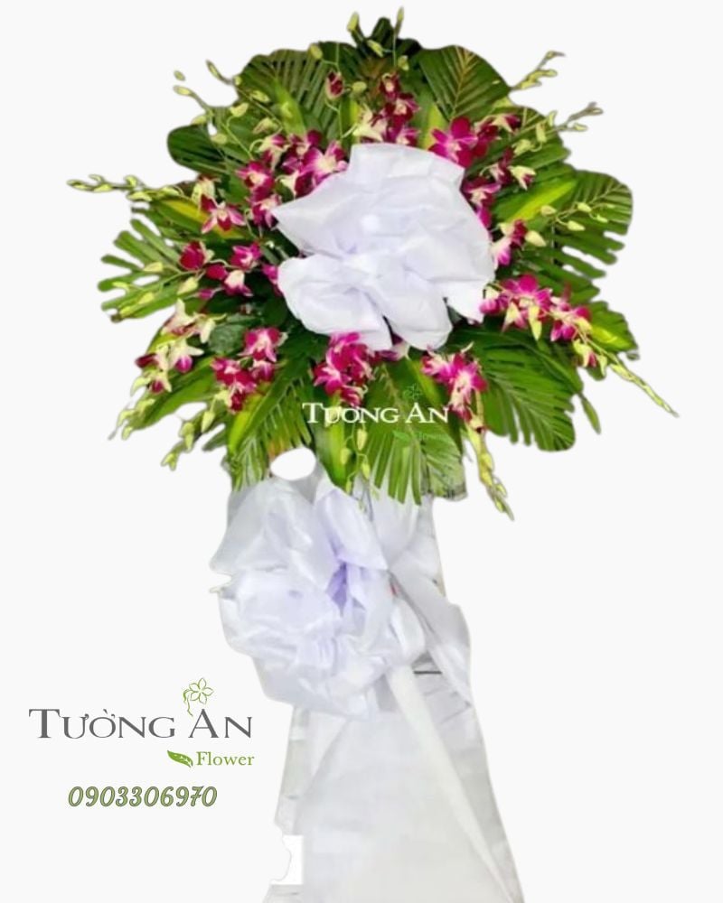  Vòng Hoa Chia Buồn Giá Rẻ - B248 