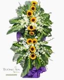  Vòng Hoa Chia Buồn Hướng Dương - B209 