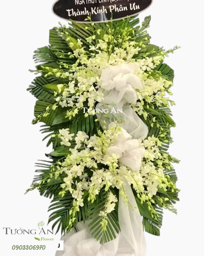  Vòng Hoa Chia Buồn Tang Lễ - B275 