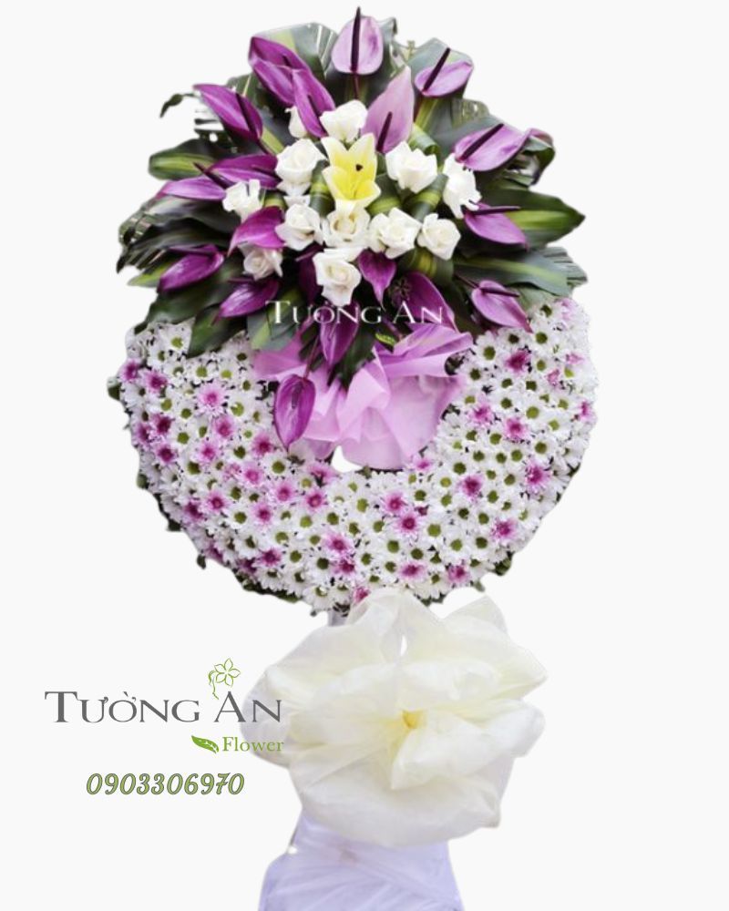  Vòng Hoa Chiều Tím - S626 