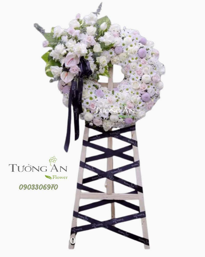  Vòng Hoa Đám Tang - B306 