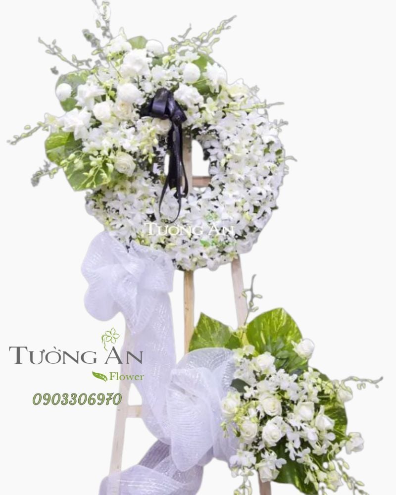  Vòng Hoa Đám Tang - B307 