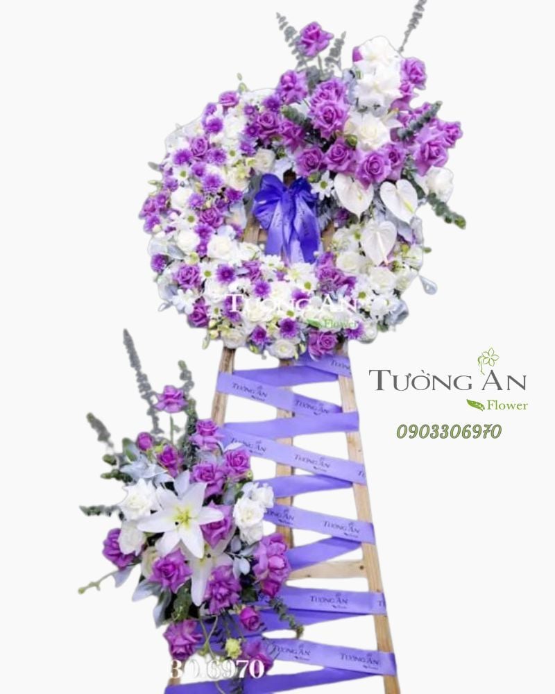  Vòng Hoa Đám Tang - B333 