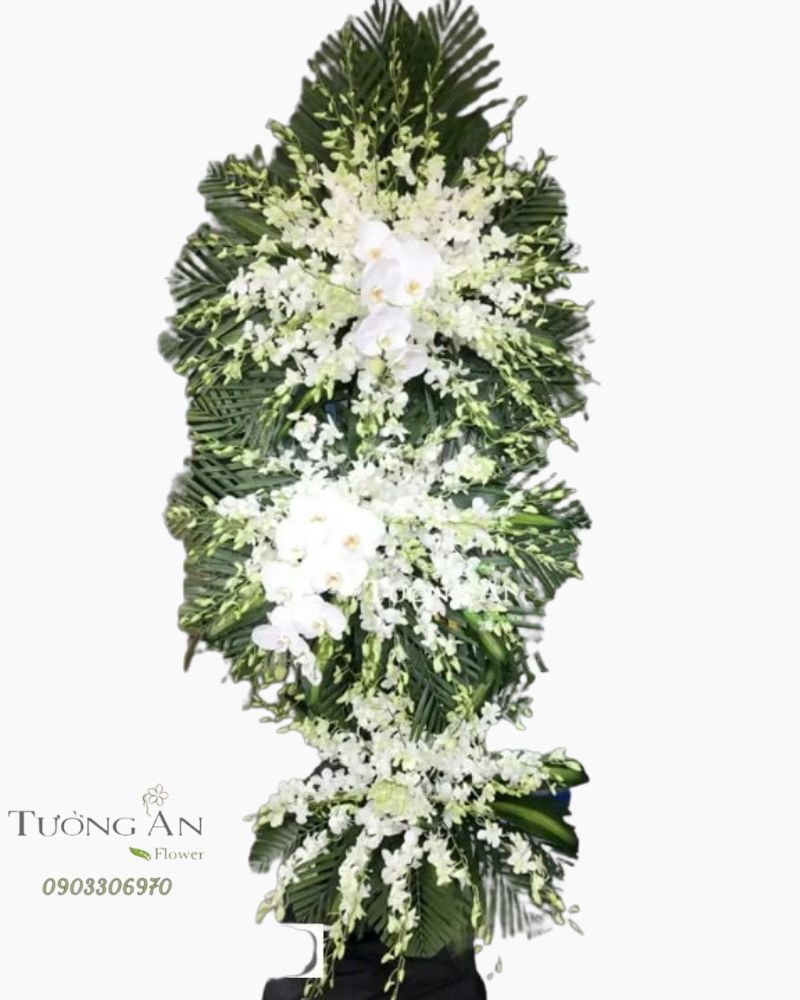  Vòng Hoa Đám Tang Cao Cấp - B241 