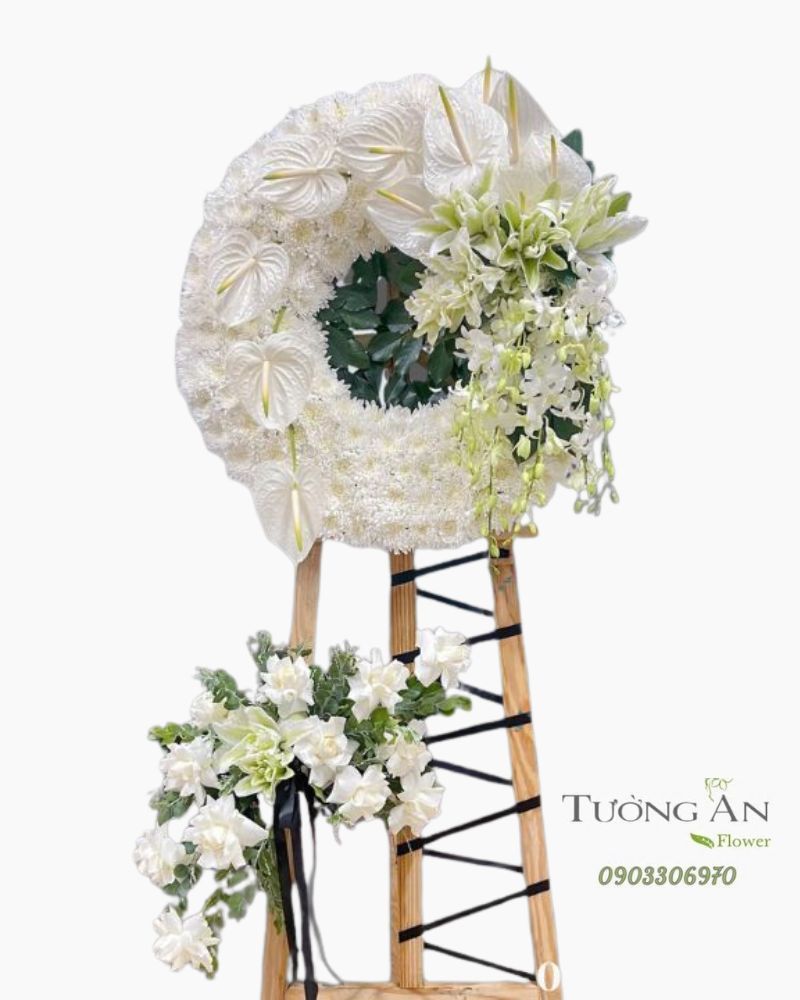  Vòng Hoa Dáng Hoa Kính Tiễn - MM22 