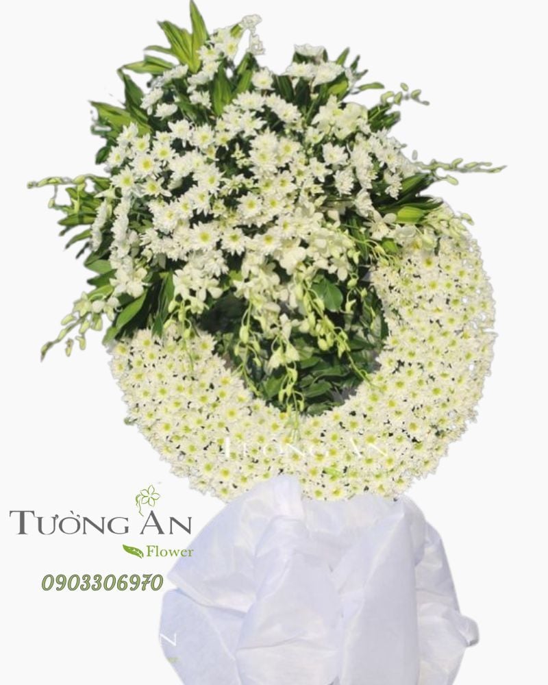  Vòng Hoa Hạ Trắng - S324 