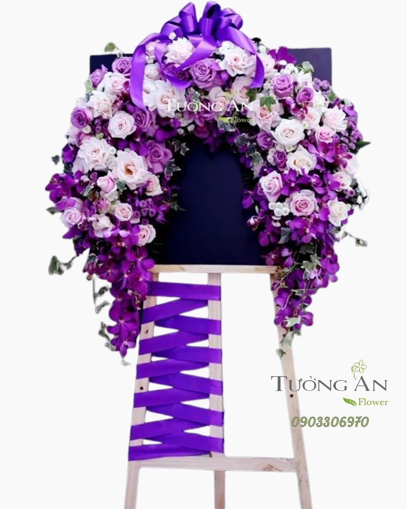  Vòng Hoa Khóc thương - A119 