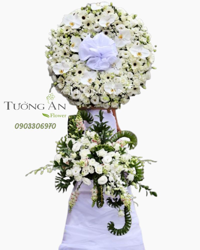  Vòng Hoa Lễ Từ Biệt - S255 