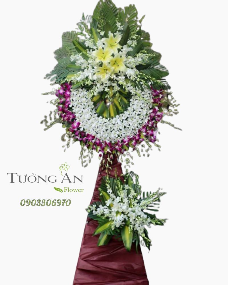  Vòng Hoa Lời Chia Buồn - S325 