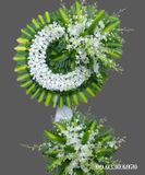  Vòng Hoa Phúng Viếng - B250 