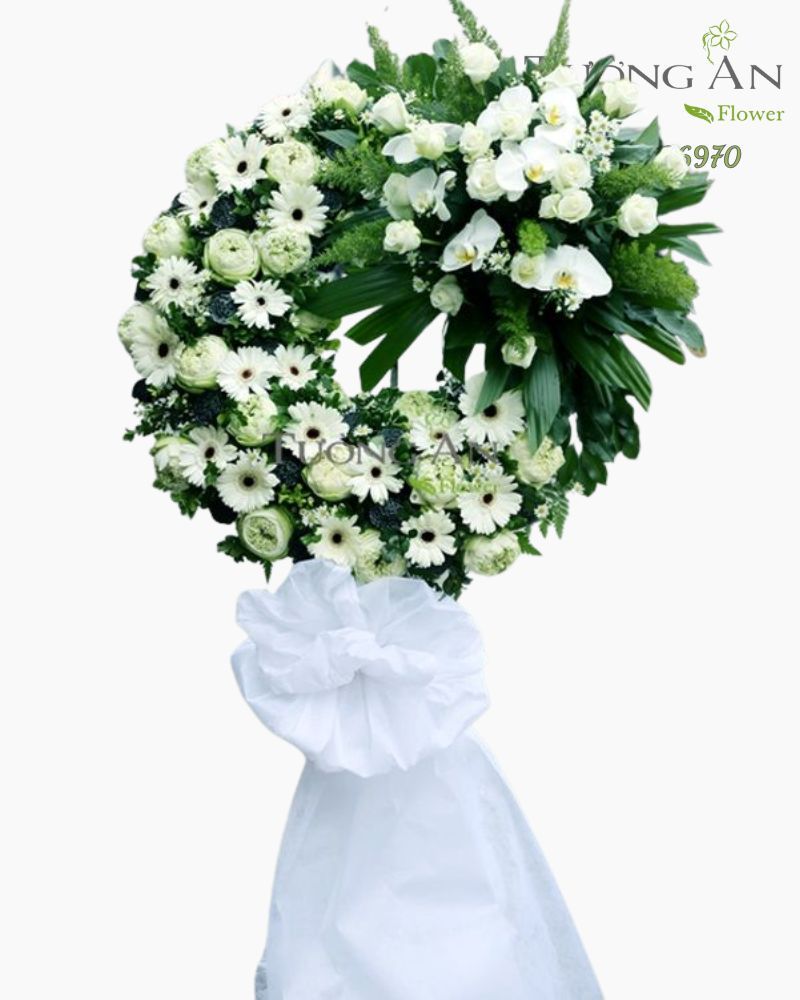  Vòng Hoa Sen Trắng - S630 