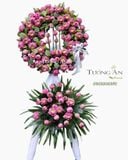  Vòng Hoa Sen Viếng Đám Tang - B316 