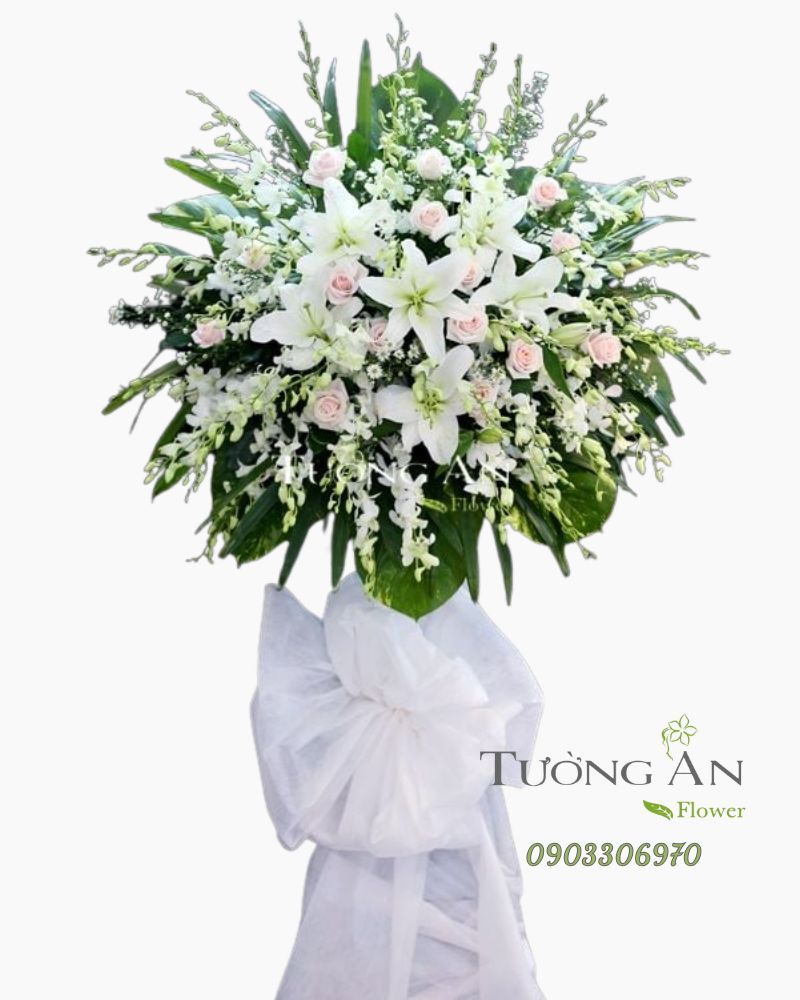  Vòng Hoa Sương Trắng - S762 