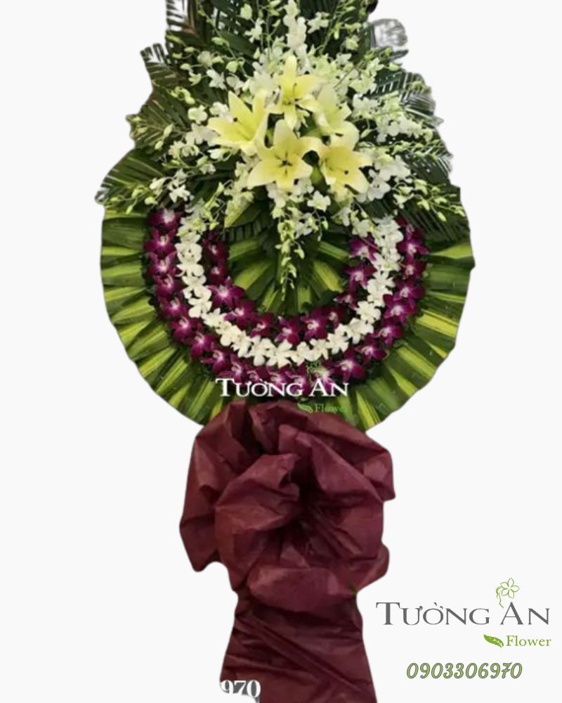  Vòng Hoa Tang Lễ - B223 