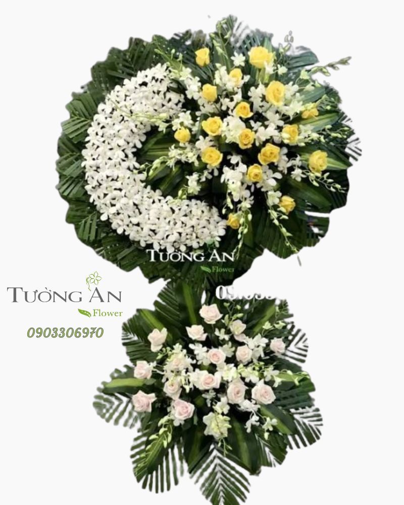  Vòng Hoa Tang Lễ - B233 