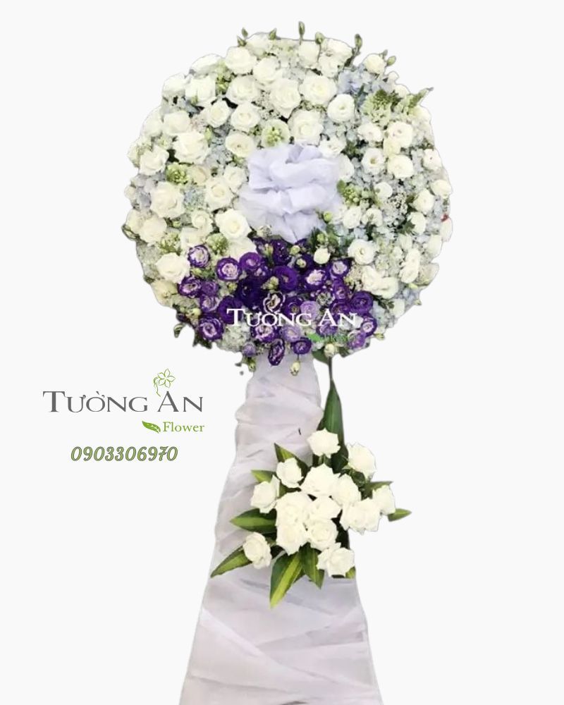  Vòng Hoa Tang Lễ - B292 