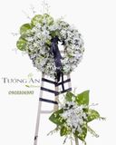  Vòng Hoa Tang Lễ Quận Gò Vấp - B308 