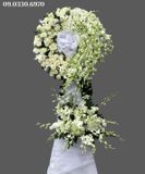  Vòng Hoa Tang Trắng - B297 